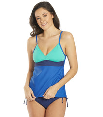 Next by Athena Women's Bold Blocks Intention Tankini Top (B/C Cup)