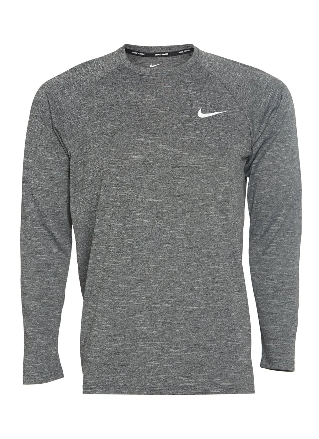 Nike Men's Heather Long Sleeve Hydroguard Swim Shirt