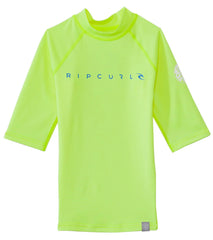 Rip Curl Youth's Dawn Patrol Short Sleeve Rash Guard