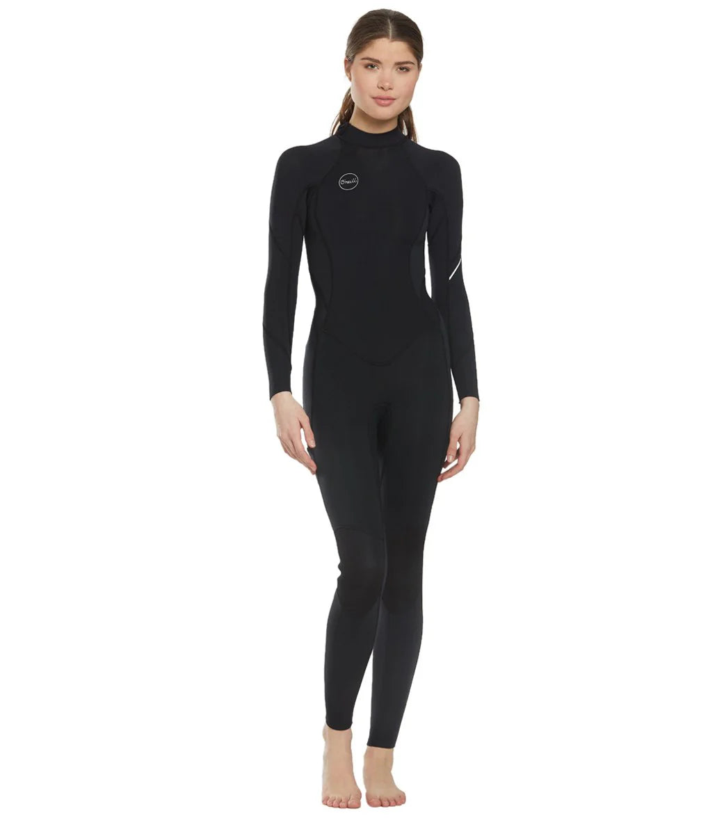 O'Neill Women's Bahia 3/2mm Back Zip Fullsuit Wetsuit