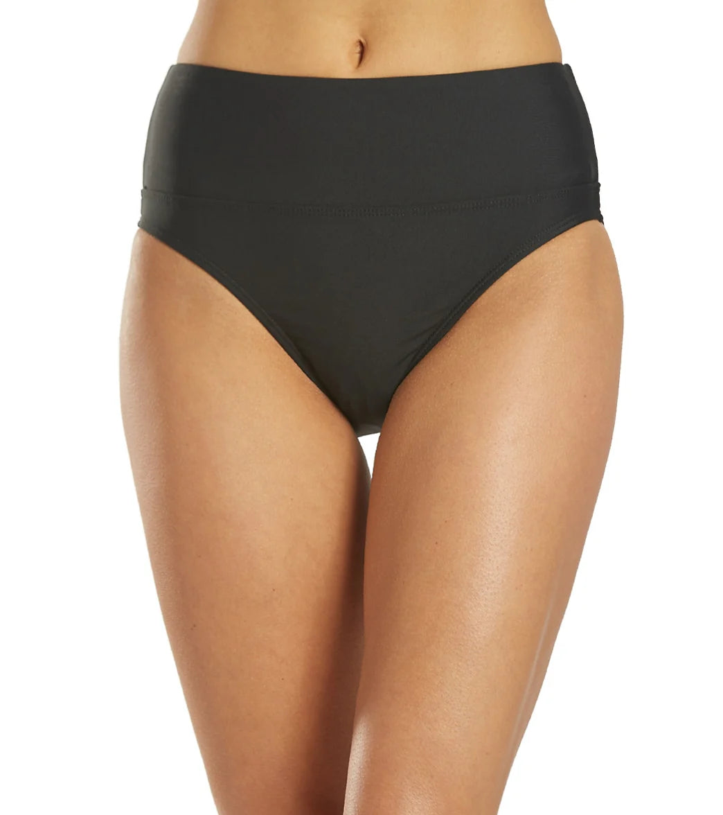 Next by Athena Women's Good Karma Harmony High Waist Bikini Bottom