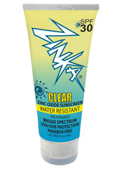 Zinka Clear Zinc Oxide SPF 30 Sunscreen 3oz