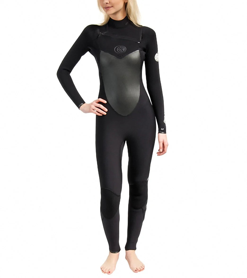Rip Curl Women's Flash Bomb 3/2mm Chest Zip Fullsuit Wetsuit