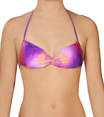 Rip Curl Swimwear Girls Sunset Fade Knot Bandeau Bikini Top