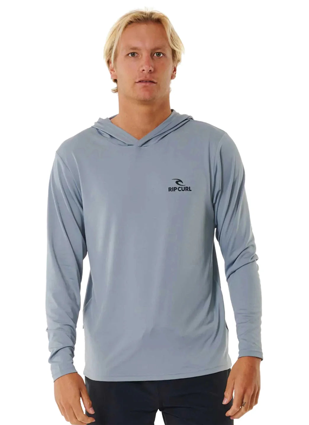 Rip Curl Men's Stack Long Sleeve Hooded UPF 50 Surf Shirt