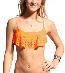 Rip Curl Swimwear Surf Siren Flutter Crop Bikini Top
