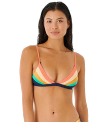 Rip Curl Women's Day Break Multi Fixed Triangle Bikini Top