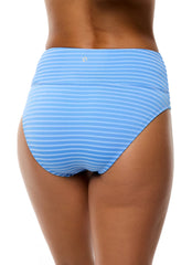 Next by Athena Women's Coronado Stripe Harmony High Waist Bikini Bottom
