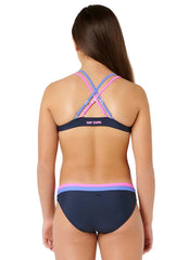 Rip Curl Girls' Surf Revival Two Piece Bikini Set (Big Kid)