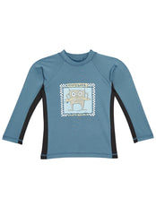 Rip Curl Boys' Gremlin Long Sleeve Rashguard (Toddler, Little Kid)