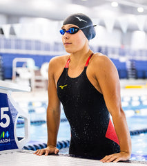 Mizuno Women's GX Sonic 6 Emotional Techniques (ET) Open Back Tech Suit Swimsuit