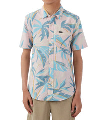 O'Neill Boys' Oasis Eco Short Sleeve Woven Shirt (Big Kid)