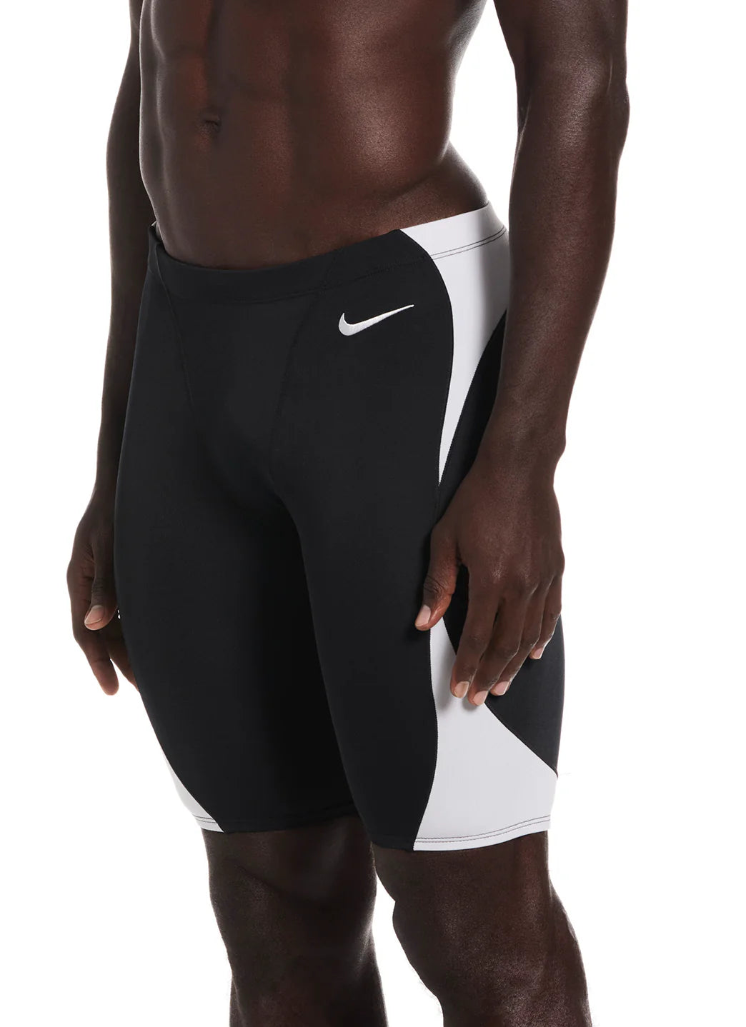 Nike Men's Hydrastrong Fly Colorblock Jammer Swimsuit