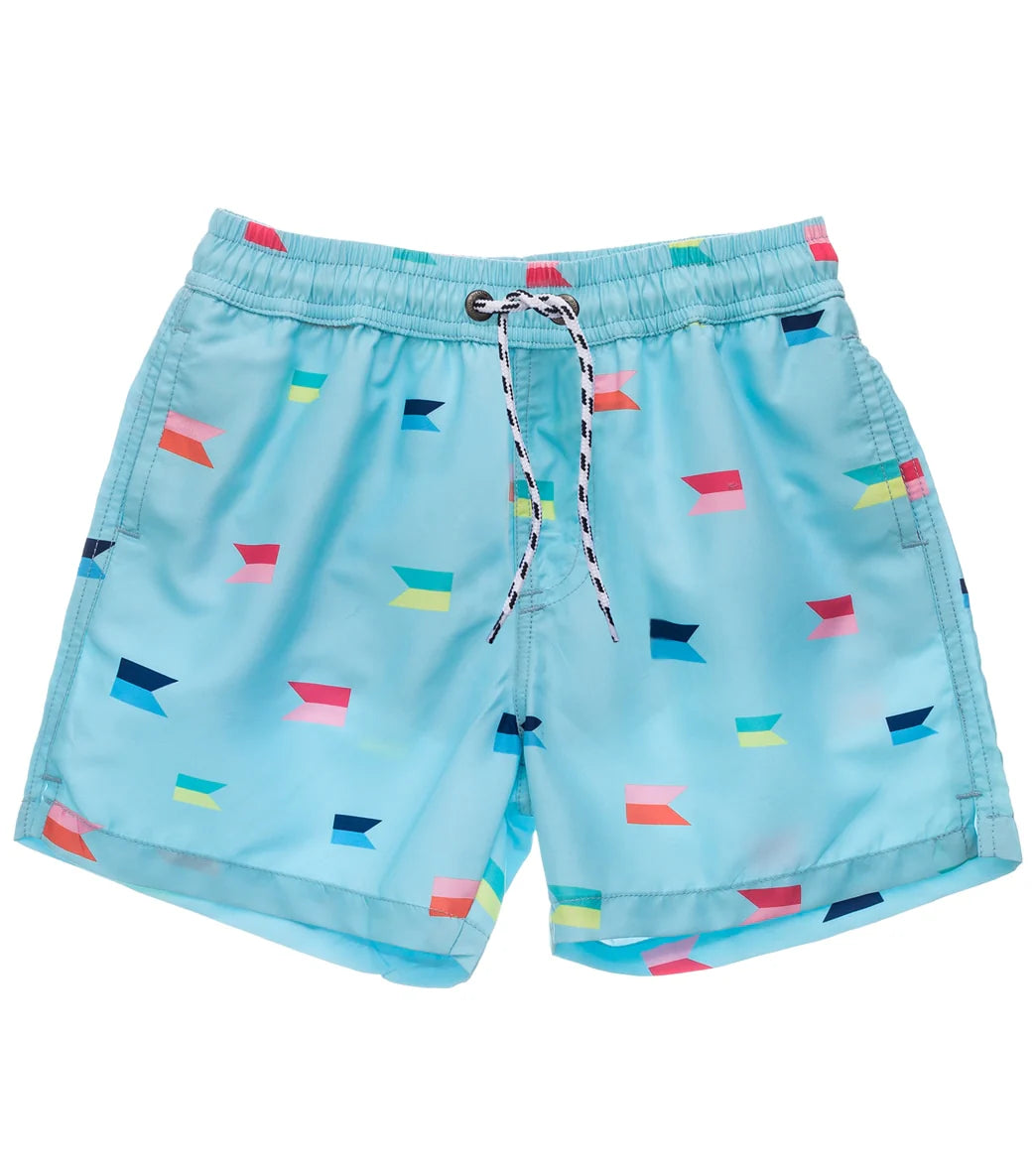 Snapper Rock Boys' Maritime Fliers Volley Swim Trunk (Toddler, Little Kid, Big Kid)
