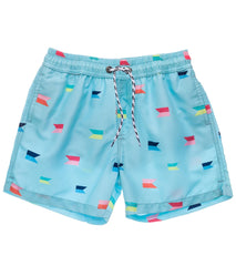 Snapper Rock Boys' Maritime Fliers Volley Swim Trunk (Toddler, Little Kid, Big Kid)