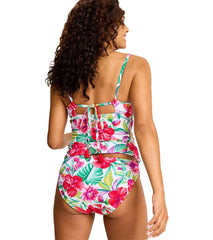 Tommy Bahama Women's Island Cays Fiesta Reversible Maillot Tankini Top