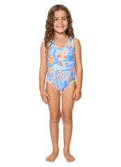Rip Curl Girls' Surf Magic Reversible One Piece Swimsuit (Toddler, Little Kid)