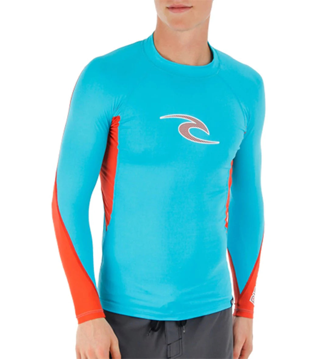 Rip Curl Men's Wave Long Sleeve Rashguard