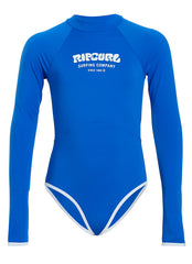 Rip Curl Girls' Surf Puff Long Sleeve UPF 50+ Surf Suit (Big Kid)