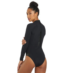 Rip Curl Women's Mirage Ultimate Long Sleeve UPF 50 One Piece Swim Suit