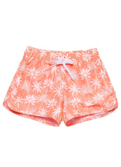Snapper Rock Girls' Cali Palms Sustainable Board Shorts (Little Kid, Big Kid)