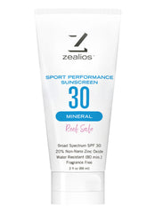 Zealios Sport Performance Mineral with Reef Safe SPF 30 Sunscreen, 3oz