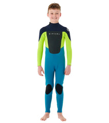 Rip Curl Youth 3/2mm Omega Back Zip Wetsuit (Big Kid)