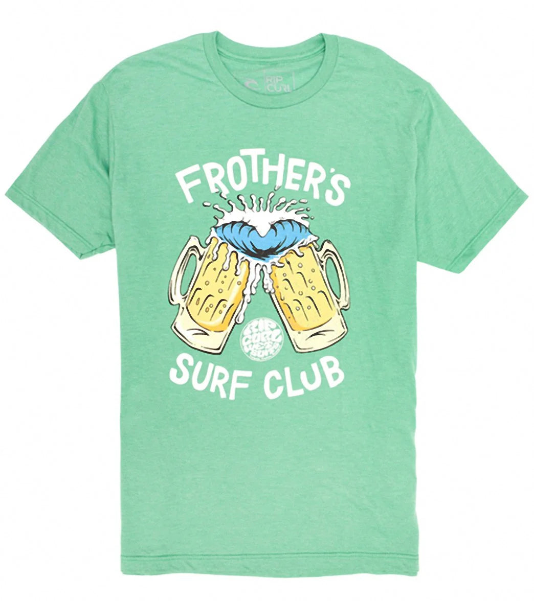 Rip Curl Men's Frother's Surf Club Heather Short Sleeve Tee