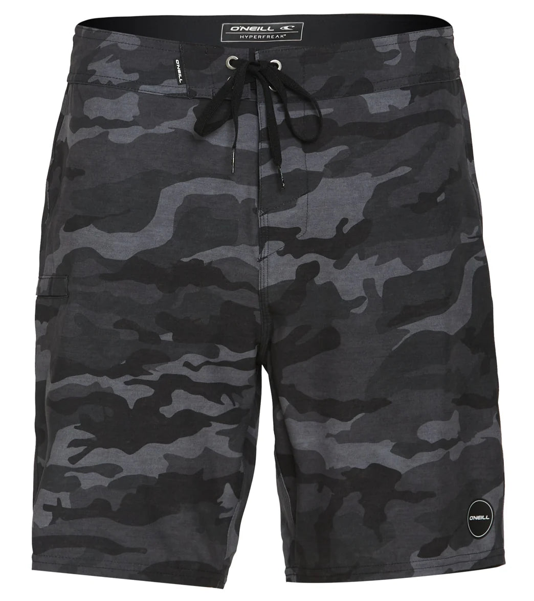 O'Neill Men's 19" Hyperfreak Camo Boardshorts