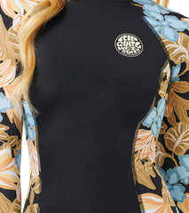 Rip Curl Women's Follow The Sun Long Sleeve UPF 50 One Piece Swimsuit