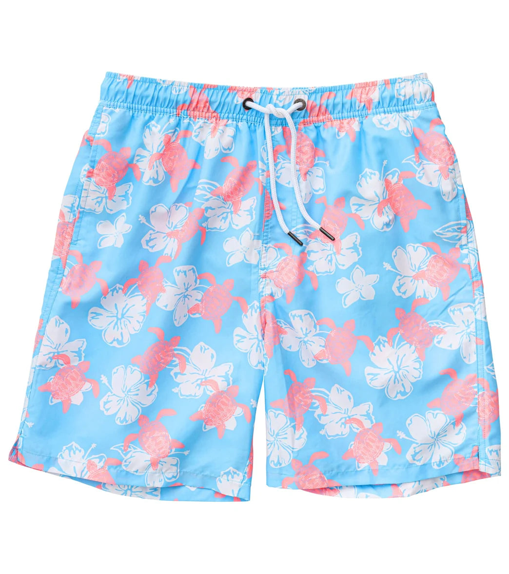 Snapper Rock Men's Turtle Tide Swim Trunks