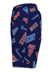 Nike Boys' Breaker Outline 7" Volley Swim Trunk (Big Kid)