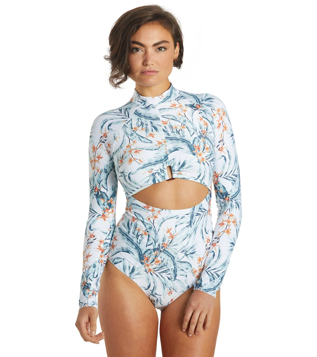 Rip Curl Women's Diamond Bay Long Sleeve One Piece Swimsuit