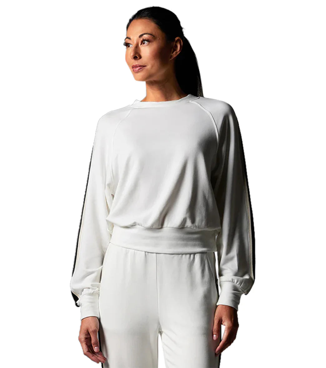 Tavi Ease Crew Stripe Sweatshirt