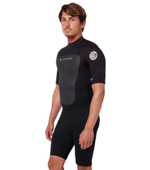 Rip Curl Men's 2mm Omega Back Zip Short Sleeve Springsuit Wetsuit