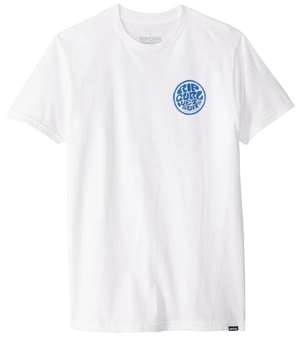 Rip Curl Men's Wettie Patch Heather Short Sleeve Tee