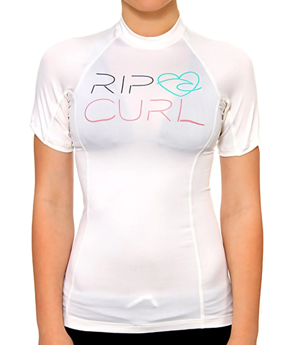 Rip Curl Girls' RC Planet S/S Rashguard