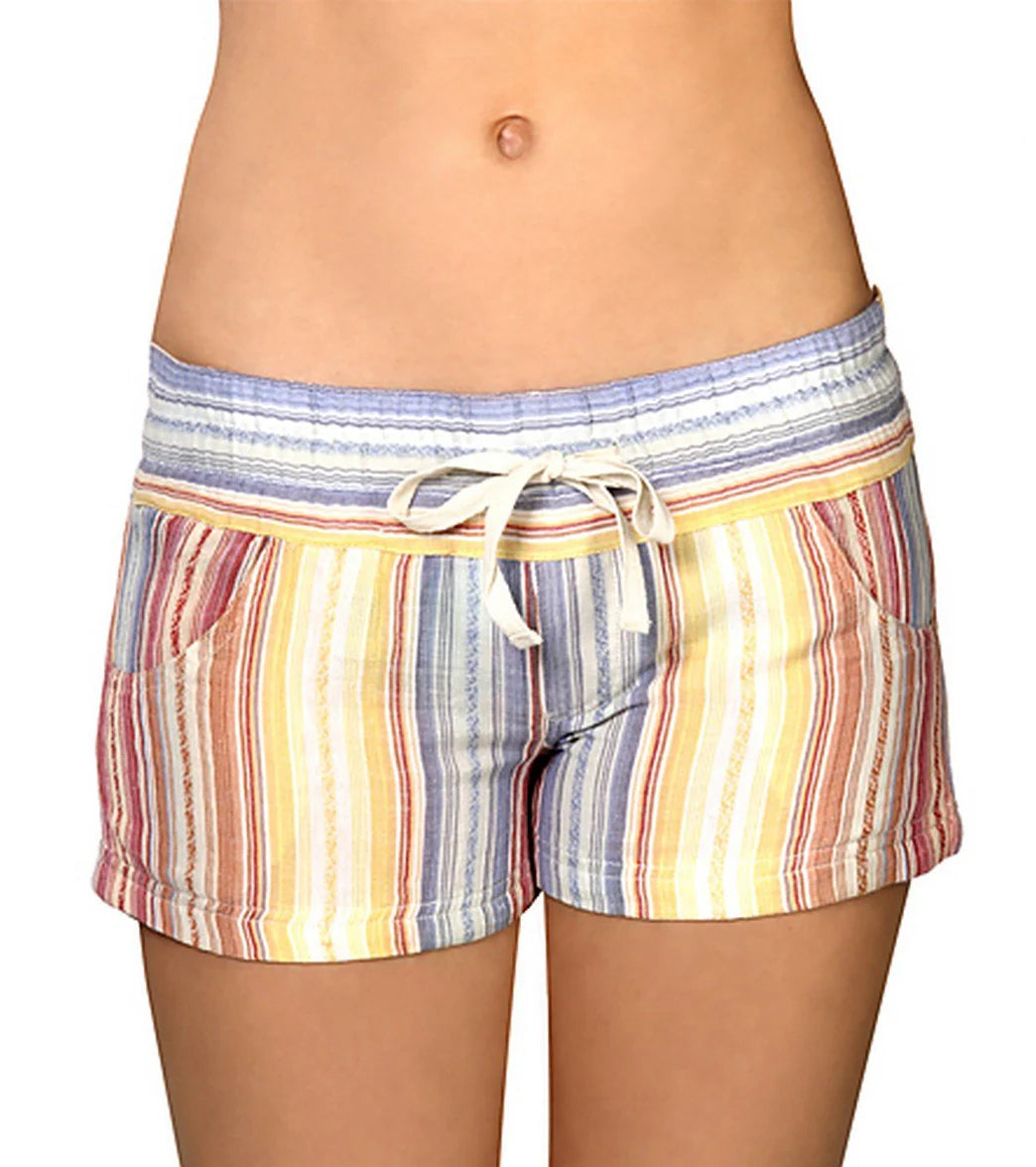 Rip Curl Girls' Sun Bleached Stripe Shorts