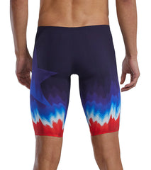 TYR Men's Venzo USA  Jammer Tech Suit Swimsuit