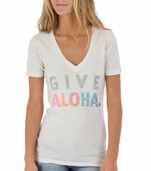 Rip Curl Give Aloha V-Neck Tee