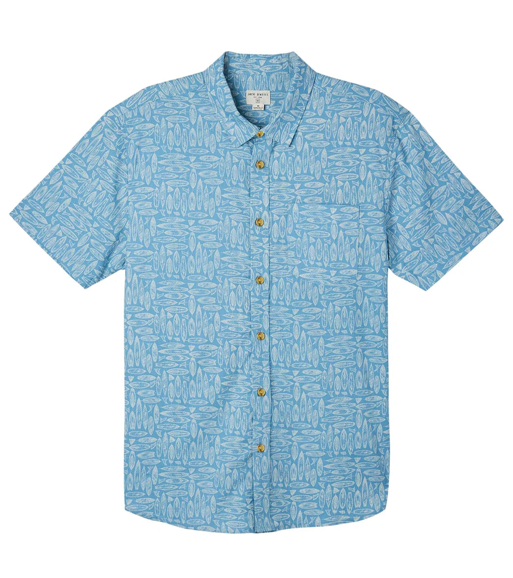 O'Neill Men's Surf Shapes Button-Up Shirt