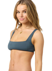 O'Neill Women's Saltwater Solids Westwater Tank Bikini Top