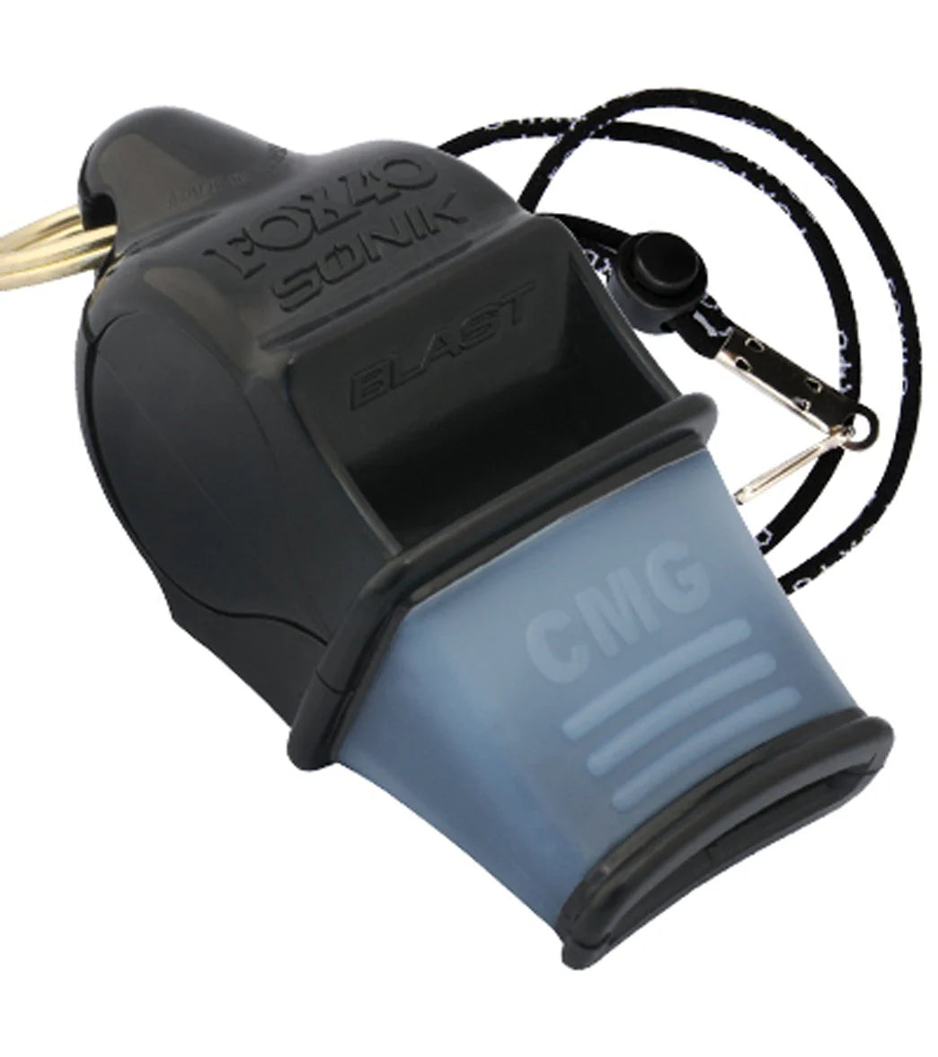 Fox40 Sonik Blast CMG Lifeguard Whistle w/ Lanyard