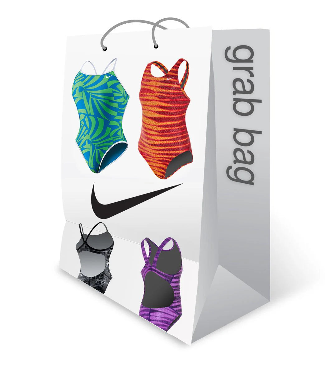 Nike Women’s Nylon Spandex Swimsuit Grab Bag Assorted Colors