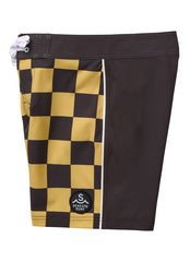 Seaesta Surf Boys' Surf Junior Interchange Checks Board Short (Big Kid)