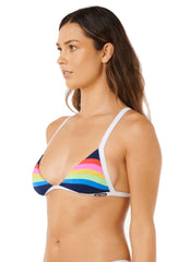 Rip Curl Women's Surf Stripe Triangle Bikini Top
