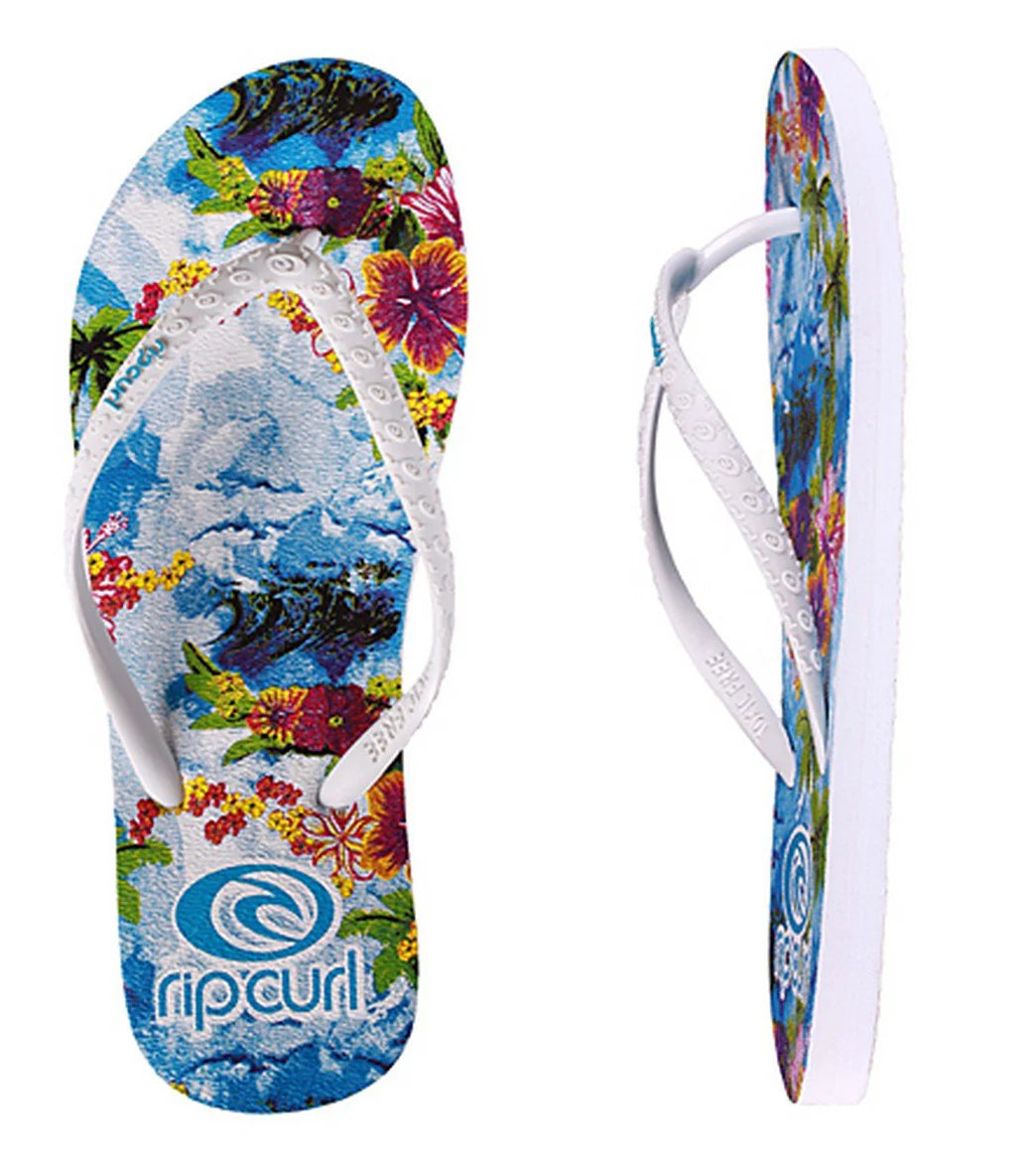 Rip Curl Girls' Island Paradise TPU Flip-Flops