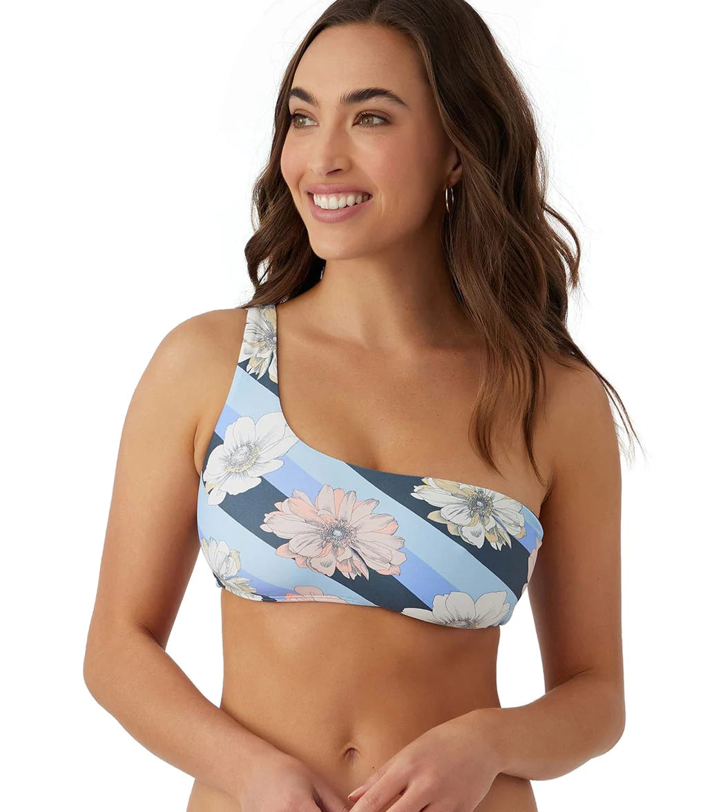 O'Neill Women's Roxbury One Shoulder Bikini Top