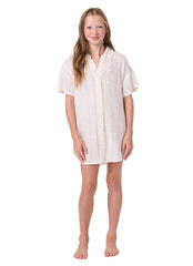 O'Neill Girls' Kyra Button Down Cover Up (Big Kid)