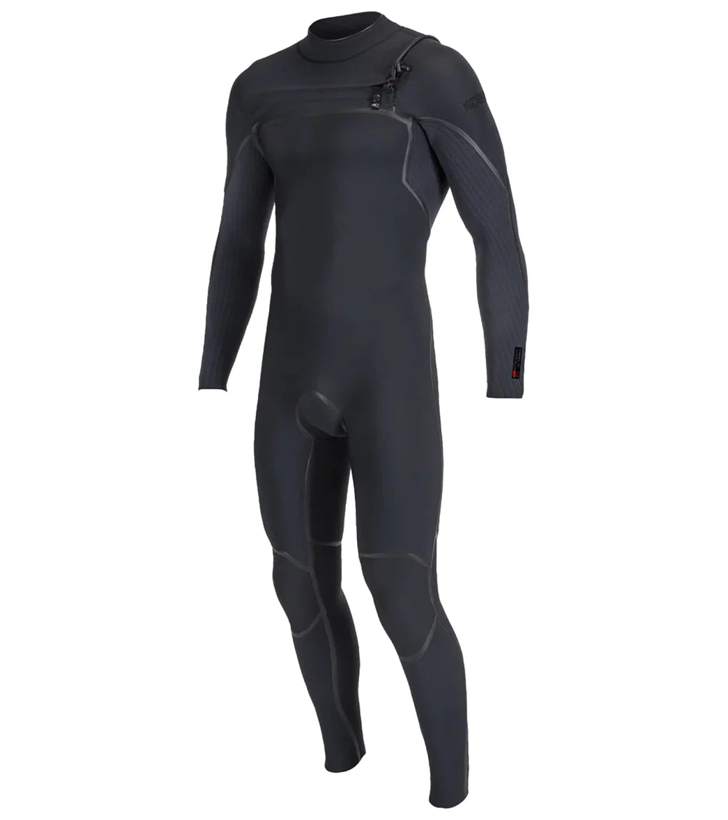 O'Neill Men's Hyperfreak Fire 4/3MM Chest Zip Fullsuit Wetsuit